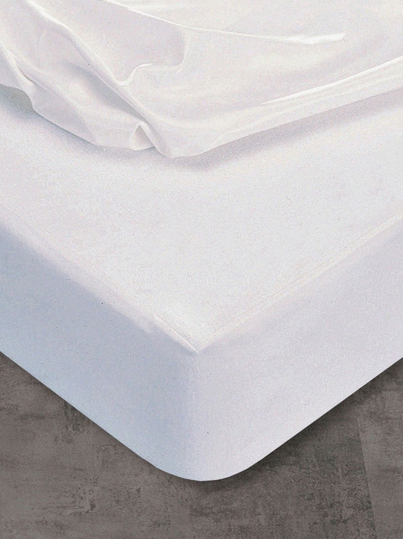 Becquet - Protège matelas Housse JERSEY SMART TEMP en polyester Blanc - Kiabi