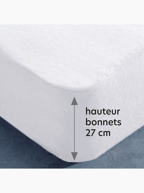 Becquet - Protège matelas HOUSSE MOLLETON CONFORT TRIPLE PROTECTION BIOME en coton - Kiabi Becquet - Protège matelas HOUSSE MOLLETON CONFORT TRIPLE PROTECTION BIOME en coton - Kiabi