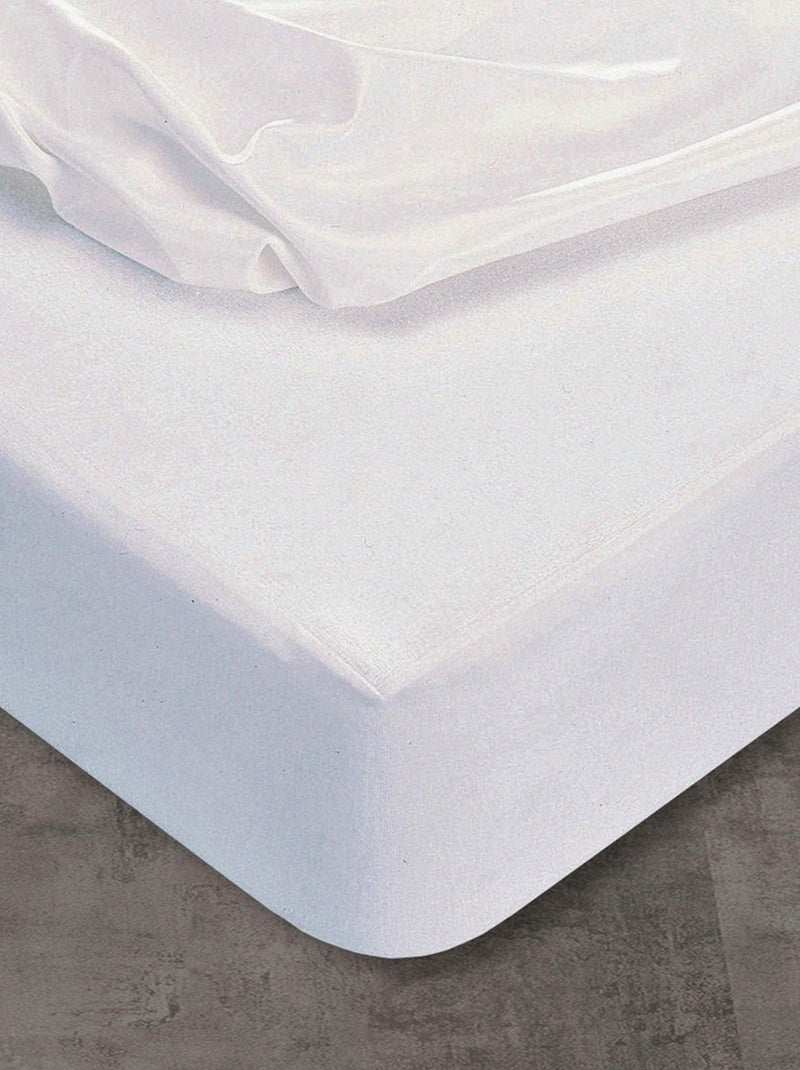 Becquet - Protège matelas JERSEY 100% COTON en coton Blanc - Kiabi