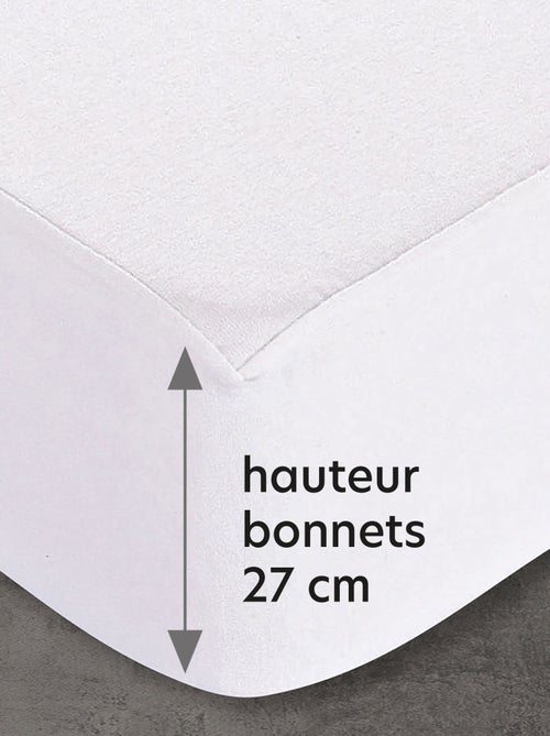Becquet - Protège matelas JERSEY IMPERMÉABLE en coton - Kiabi