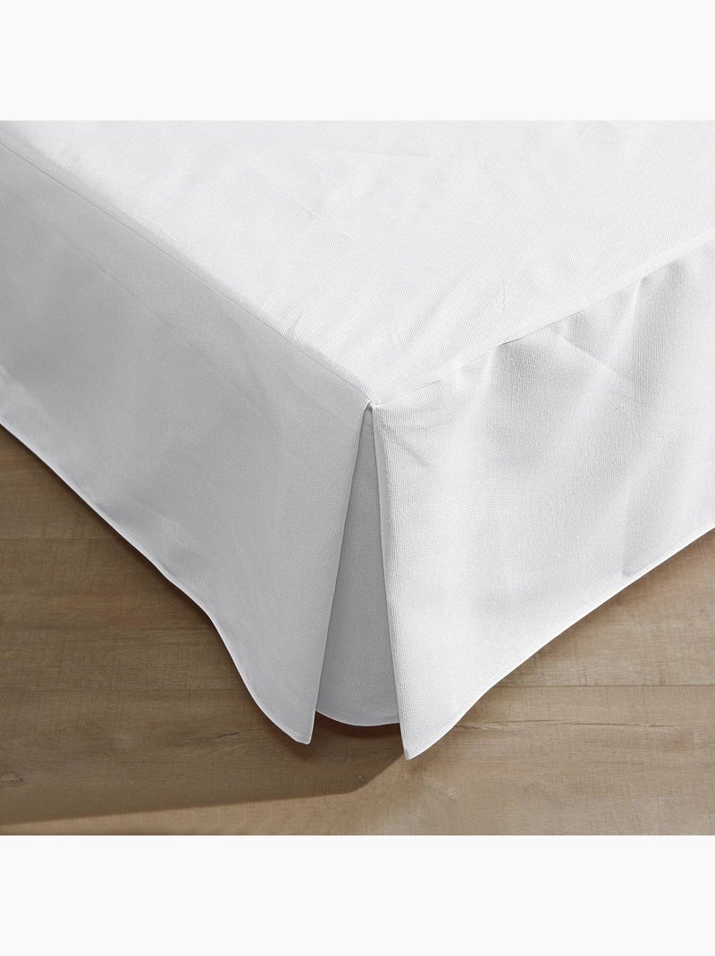 Becquet - Protège matelas LONETA en coton Blanc - Kiabi
