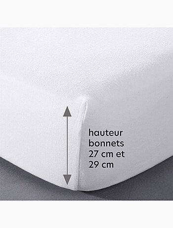 Becquet - Protège matelas MOLLETON BIO en coton