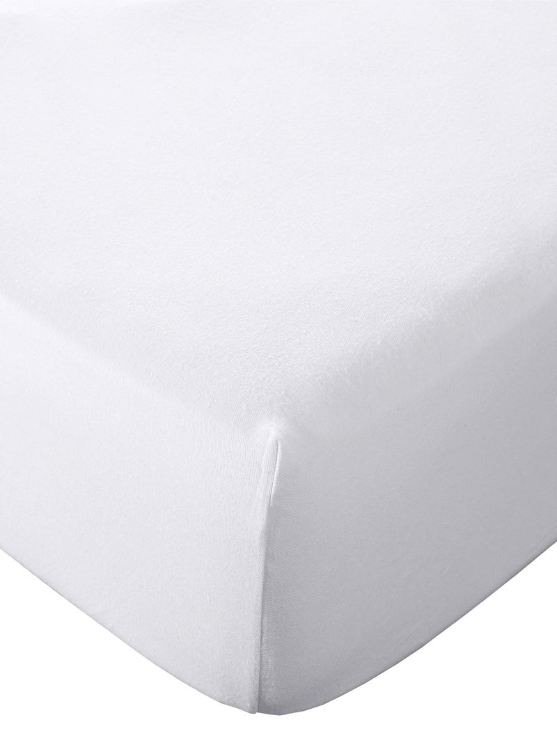 Becquet - Protège matelas MOLLETON BIO en coton Blanc - Kiabi