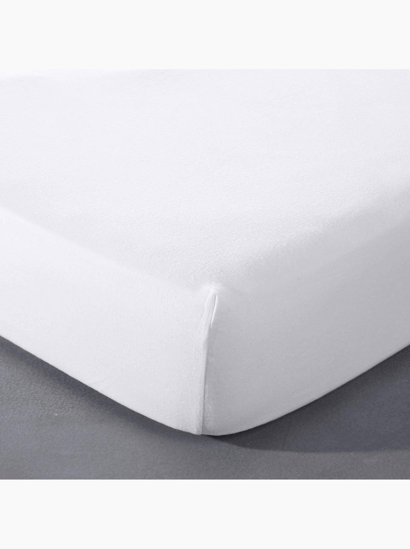 Becquet - Protège matelas MOLLETON BIO en coton Blanc - Kiabi