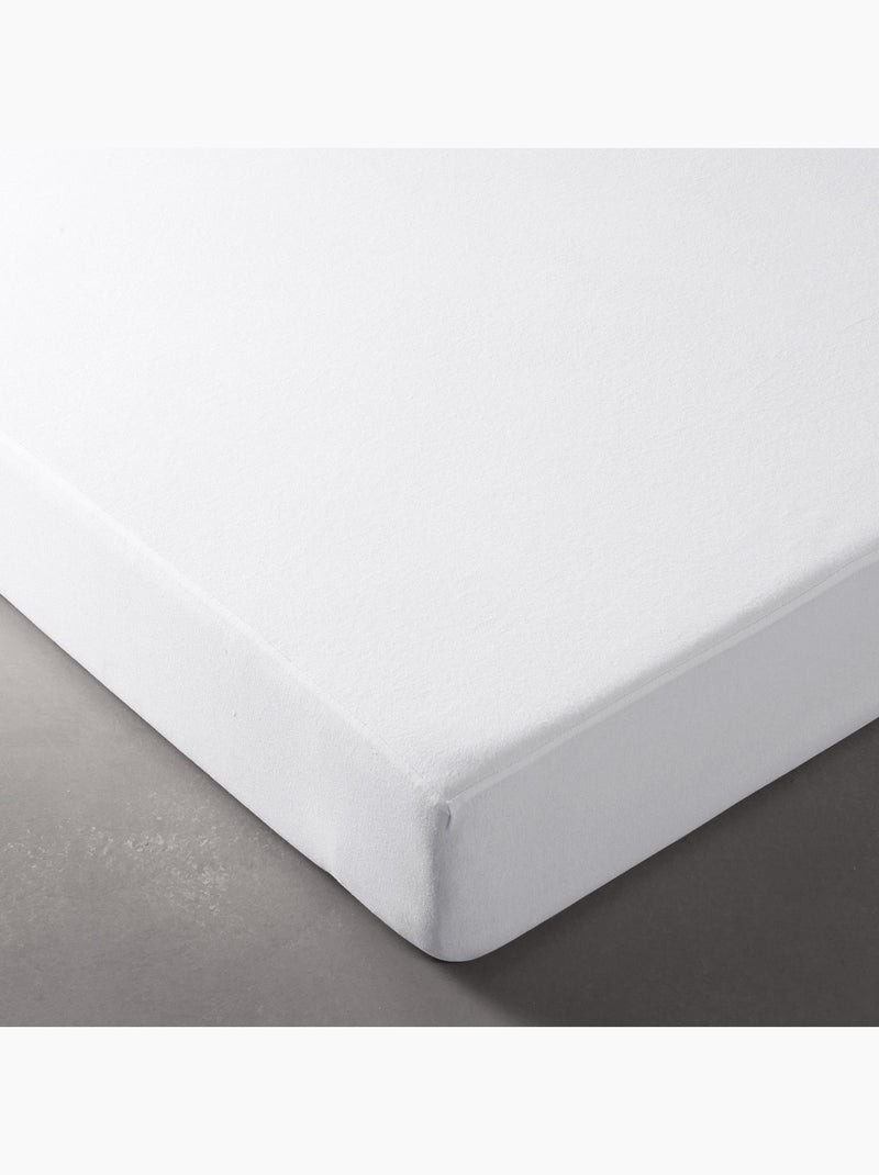 Becquet - Protège matelas MOLLETON GREENFIRST ANTIPUNAISES en coton Blanc - Kiabi