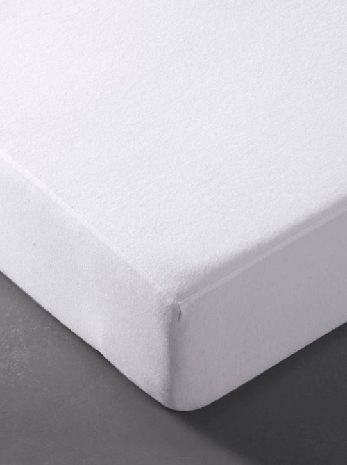 Becquet - Protège matelas MOLLETON IMPERMÉABLE PERSPIRANT en coton - Kiabi