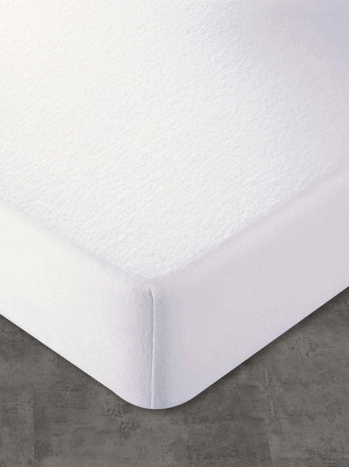 Becquet - Protège matelas MOLLETON IRRÉTRÉCISSABLE en coton - Kiabi