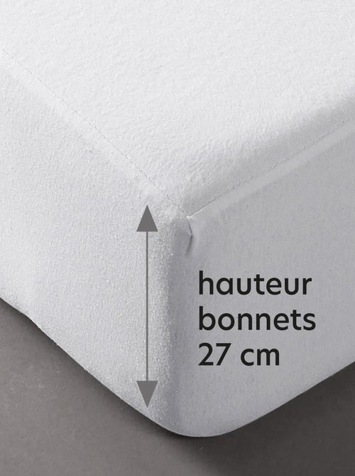 Becquet - Protège matelas MOLLETON  PRONEEM en coton - Kiabi