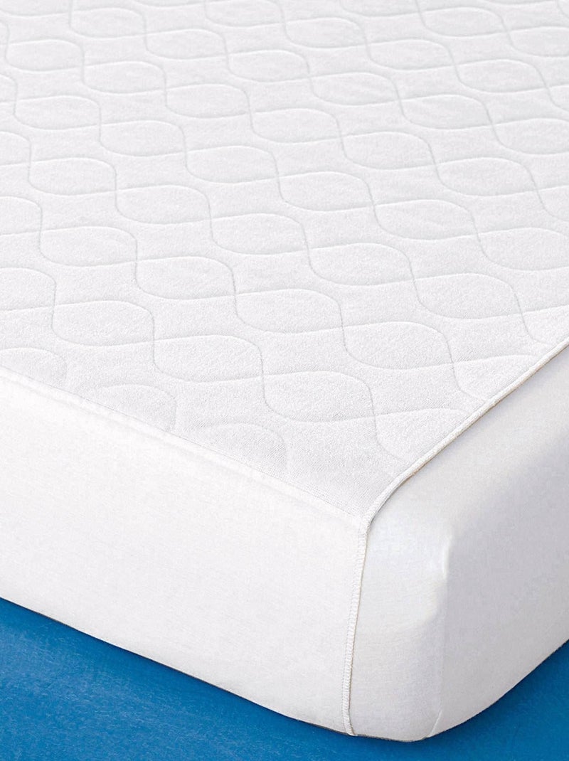 Becquet - Protège matelas SNOOZY en polyester Blanc - Kiabi
