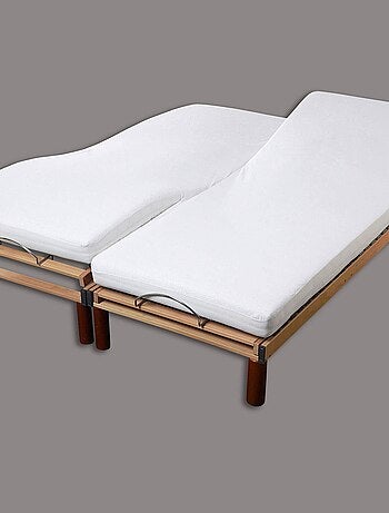 Becquet - Protège matelas tpr HOUSSE BOUCLETTE SPÉCIAL MATELAS ACCOLÉS en coton