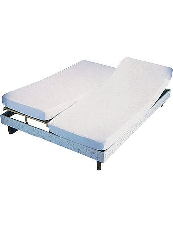 Becquet - Protège matelas tpr MOLLETON POUR LIT DOUBLE COUCHAGE en coton