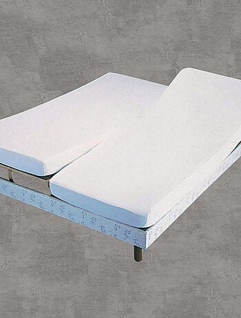Becquet - Protège matelas tpr MOLLETON POUR LIT DOUBLE COUCHAGE en coton