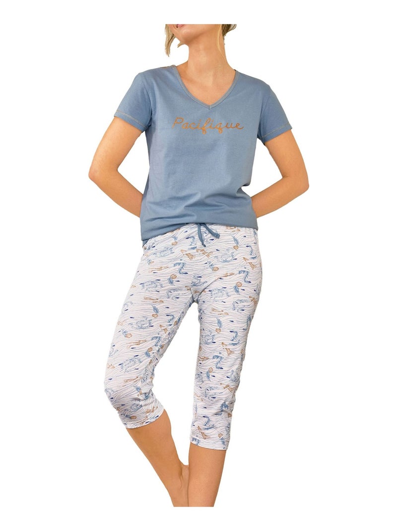 Becquet - Pyjacorsaire PACIFIQUEPYJ en coton Bleu - Kiabi