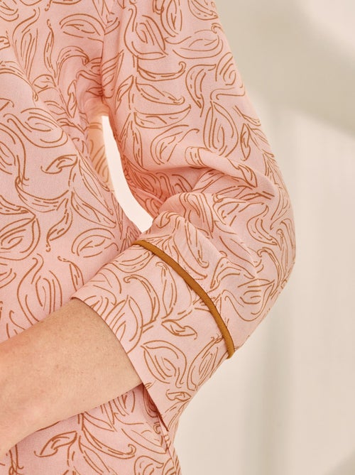 Becquet - Pyjama MEILI en viscose - Kiabi