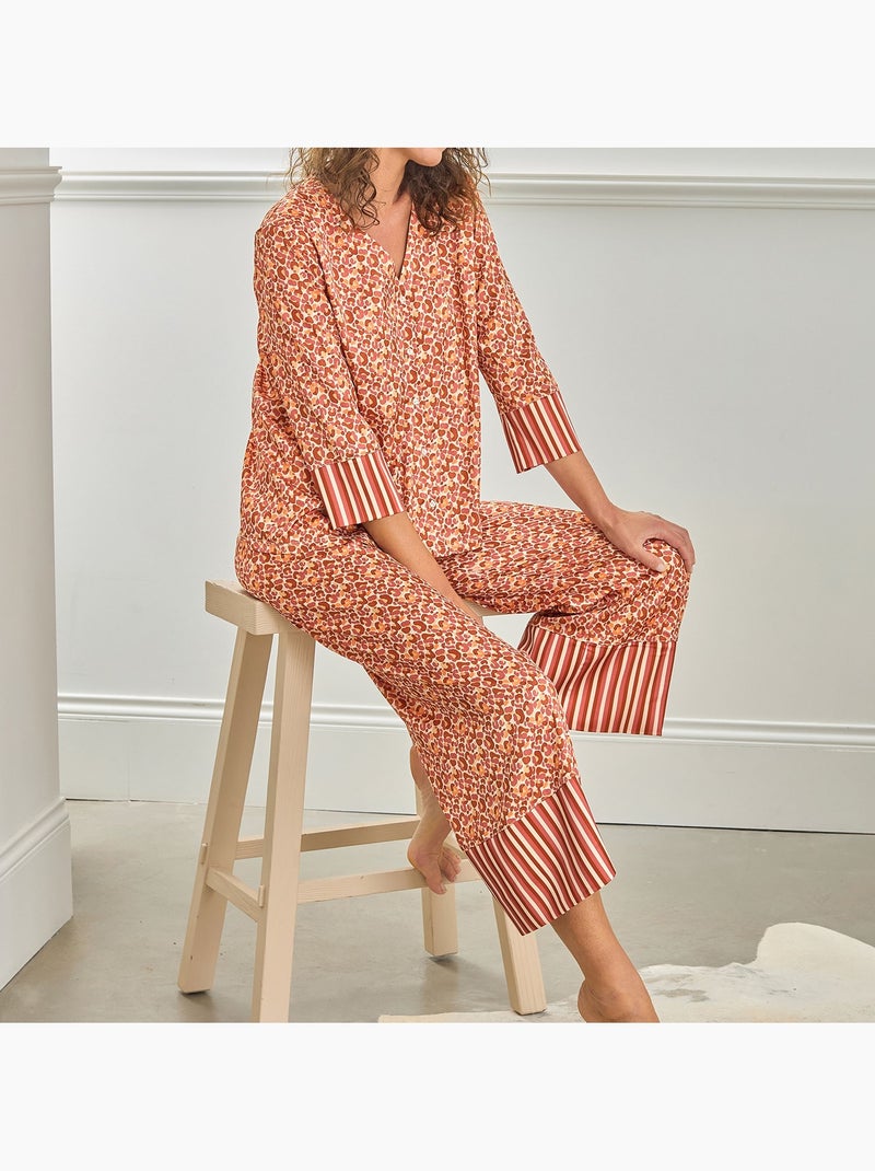 Becquet - Pyjama PAULETTELEO en polyester Rose foncé - Kiabi