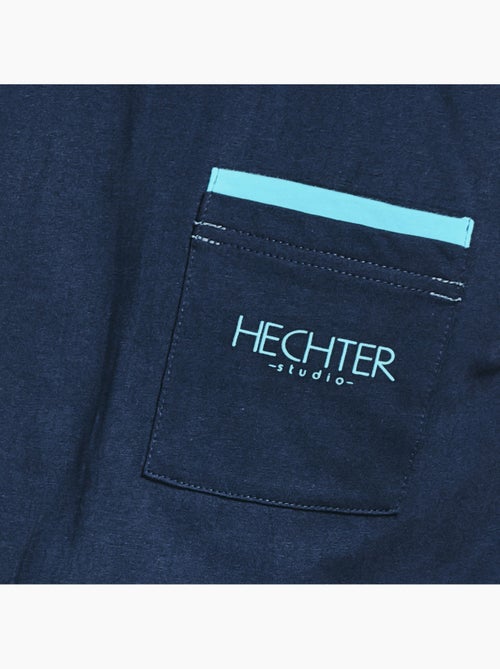Becquet - Pyjashort CARREAUBLEU en coton - Kiabi