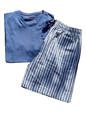 Becquet - Pyjashort ESCAPADE en coton