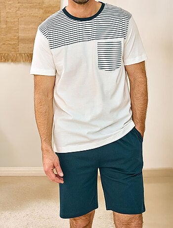 Becquet - Pyjashort HERVAN en coton