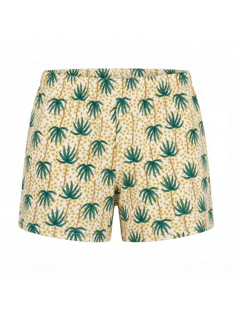 Becquet - Pyjashort ILEDESERTE en coton Vert - Kiabi