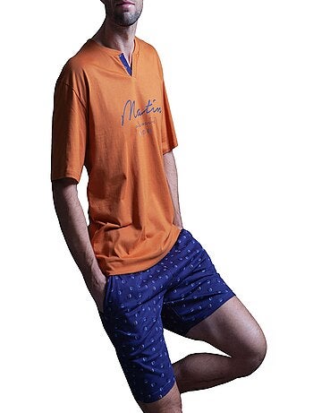 Becquet - Pyjashort MATIN en coton