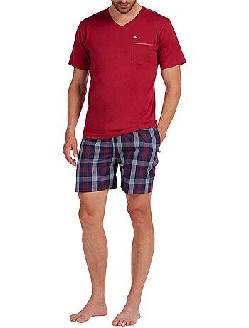 Becquet - Pyjashort OCEARO en coton