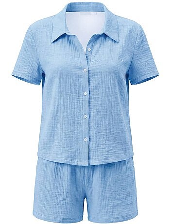 Becquet - Pyjashort PYJASHORT GAZE en coton