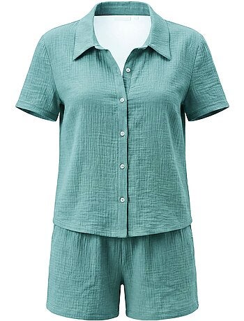 Becquet - Pyjashort PYJASHORT GAZE en coton