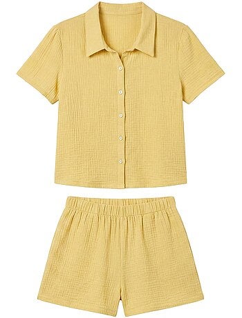 Becquet - Pyjashort PYJASHORT GAZE en coton