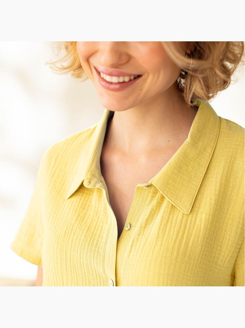 Becquet - Pyjashort PYJASHORT GAZE en coton - Kiabi