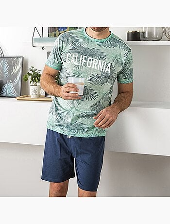 Becquet - Pyjashort WEST COAST en coton
