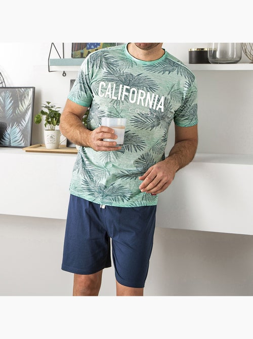 Becquet - Pyjashort WEST COAST en coton - Kiabi