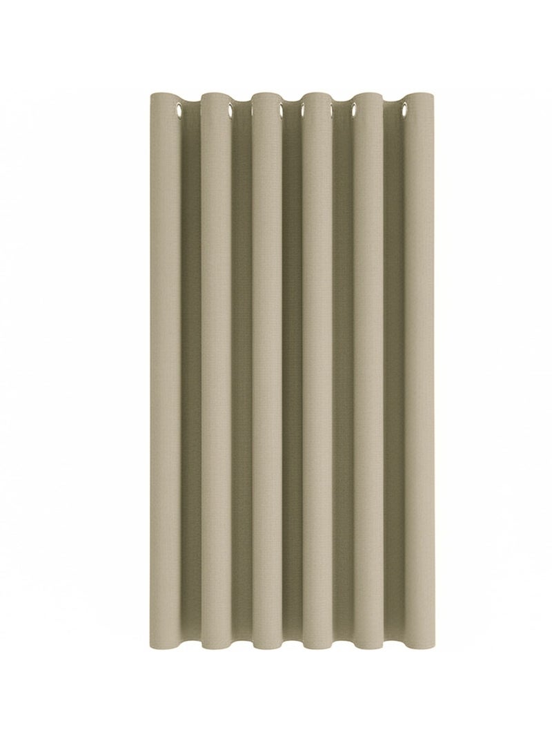Becquet - Rideau Ame.toile D'exterieur en polyester Beige - Kiabi