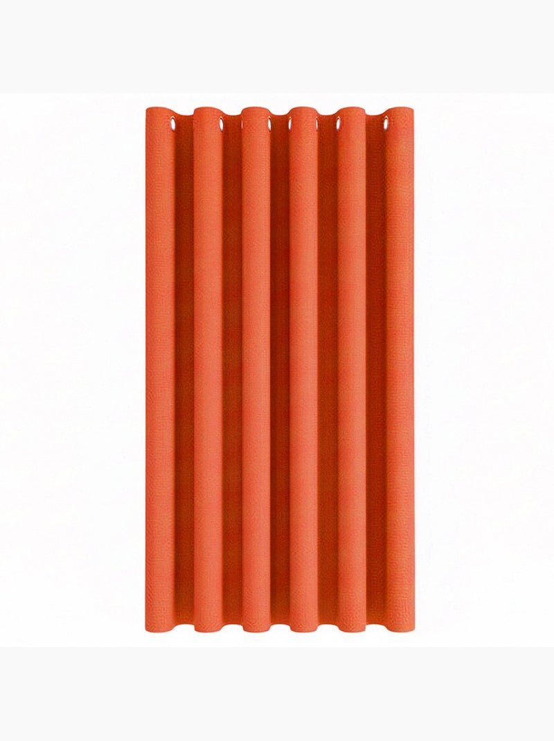 Becquet - Rideau Ame.toile D'exterieur en polyester Terracotta - Kiabi