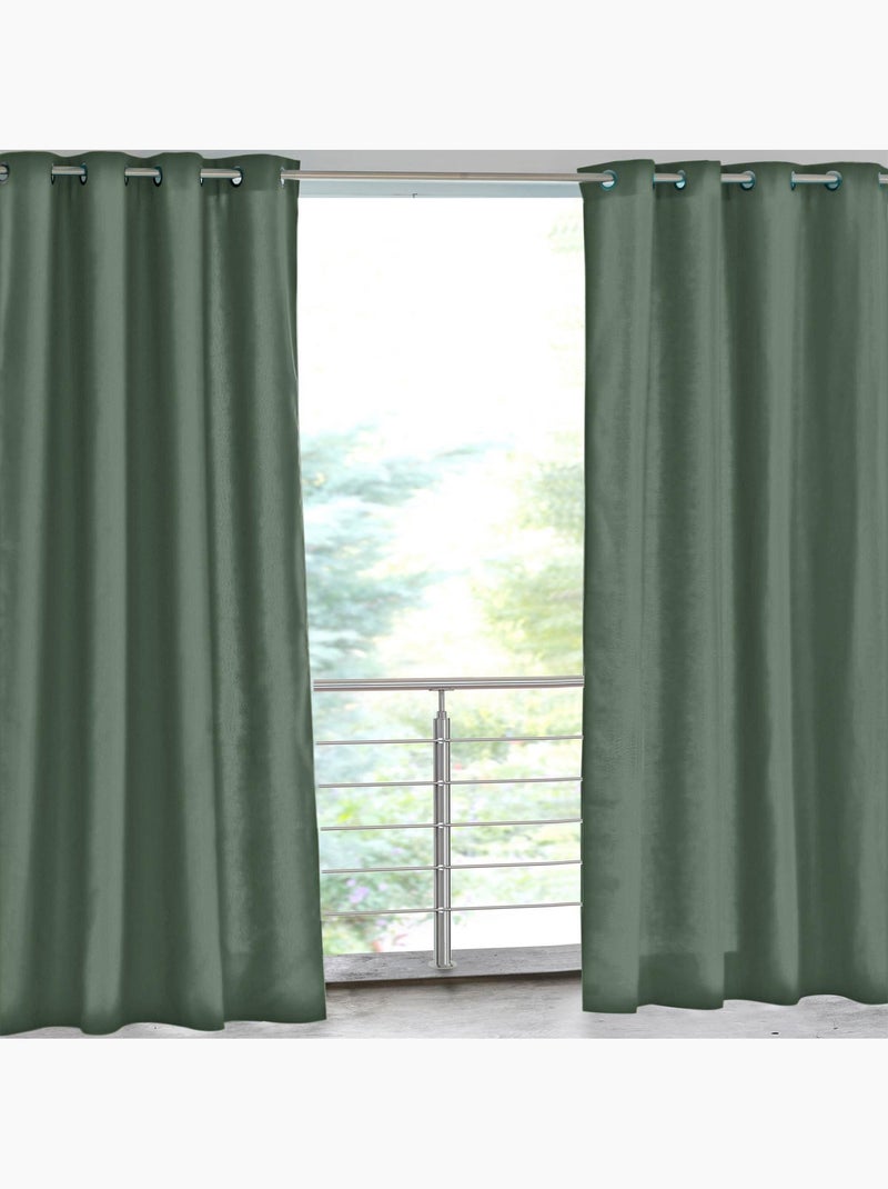 Becquet - Rideau Ame.toile D'exterieur en polyester Vert kaki - Kiabi