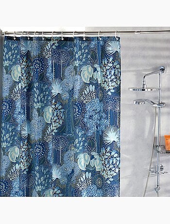 Becquet - rideau de douche foret marine en synthétique