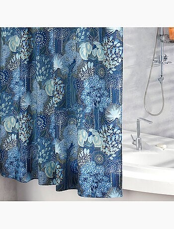 Becquet - rideau de douche foret marine en synthétique