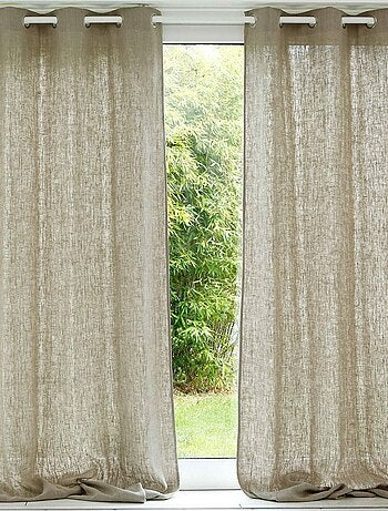 Becquet - Rideau LIN LAVÉ en lin