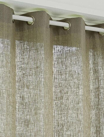 Becquet - Rideau LIN LAVÉ en lin