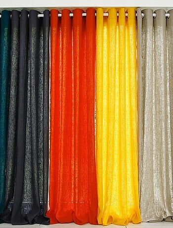 Becquet - Rideau LIN LAVÉ en lin