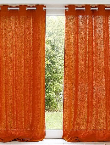 Becquet - Rideau LIN LAVÉ en lin