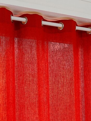 Becquet - Rideau LIN LAVÉ en lin