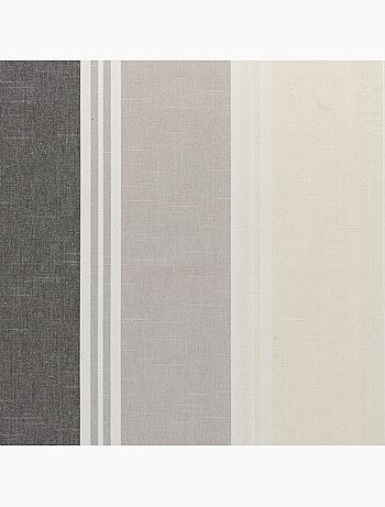 Becquet - Rideau occultant ALPS RAYÉ en acrylique