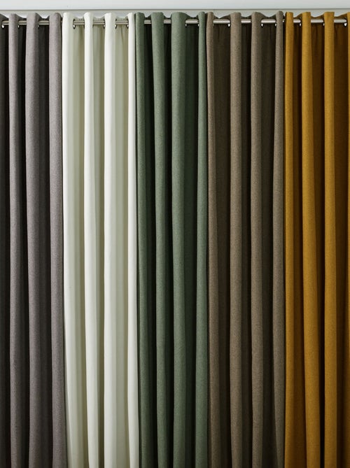 Becquet - Rideau occultant BOREAL OCCULTANT en polyester - Kiabi