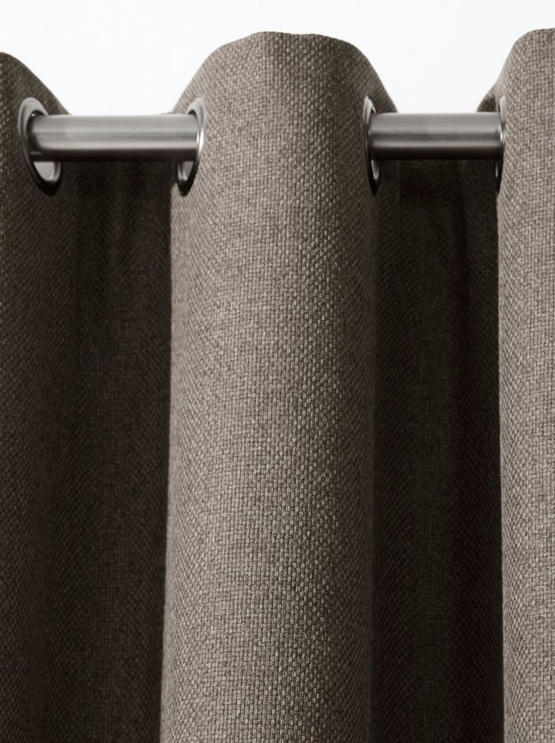 Becquet - Rideau occultant BOREAL OCCULTANT en polyester Taupe - Kiabi