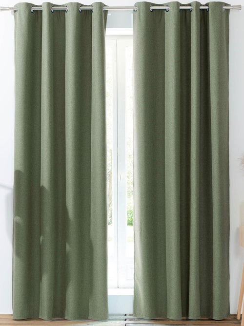 Becquet - Rideau occultant BOREAL OCCULTANT en polyester - Kiabi