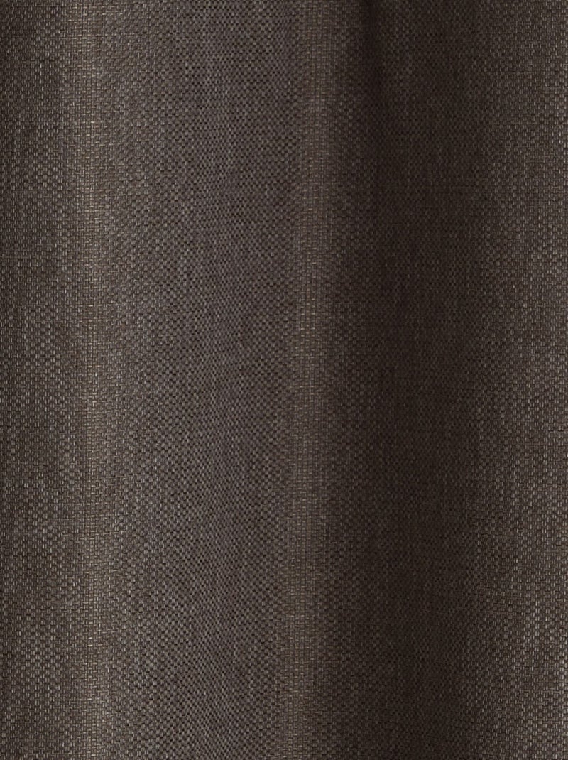 Becquet - Rideau occultant CALYPSIO en polyester Marron cappuccino - Kiabi