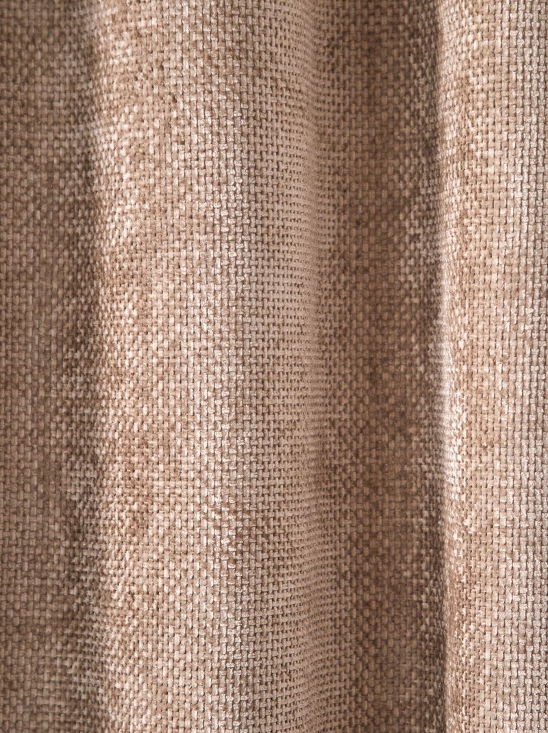 Becquet - rideau occultant colorado en polyester Beige - Kiabi