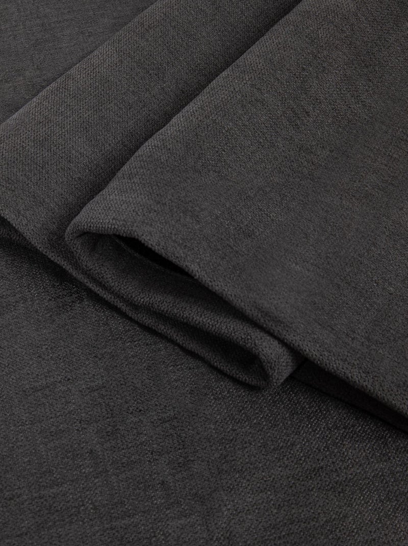Becquet - Rideau occultant GALENA en polyester gris anthracite - Kiabi
