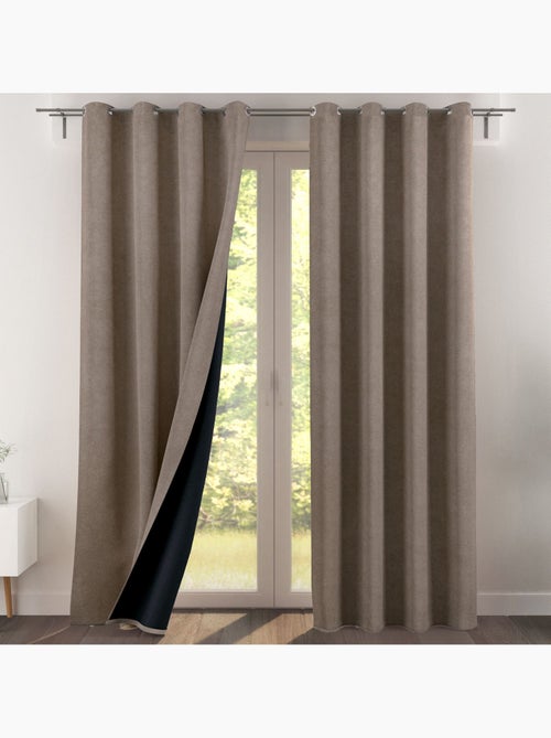 Becquet - Rideau occultant GALENA en polyester - Kiabi