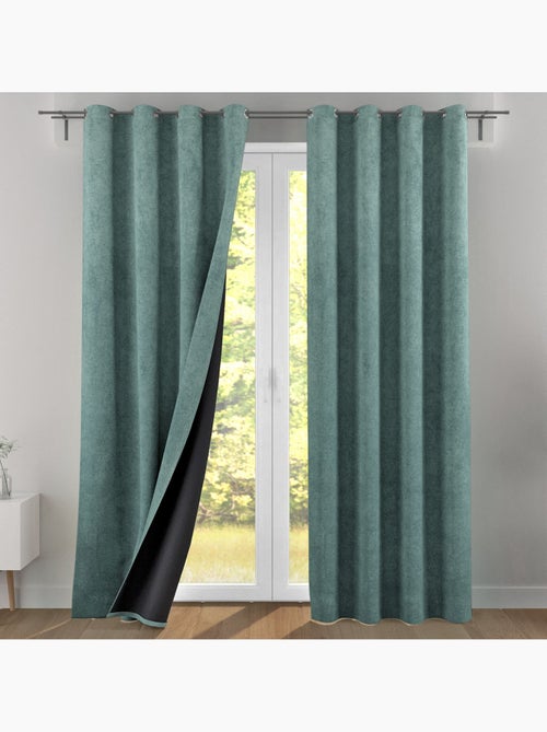 Becquet - Rideau occultant GALENA en polyester - Kiabi Becquet - Rideau occultant GALENA en polyester - Kiabi